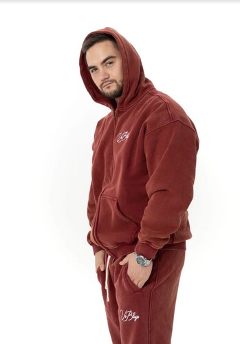 Кофта вареная VoBlago ZIP-VRNKRED Красный фото 9