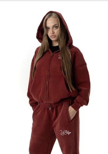 Кофта вареная VoBlago ZIP-VRNKRED Красный фото 9