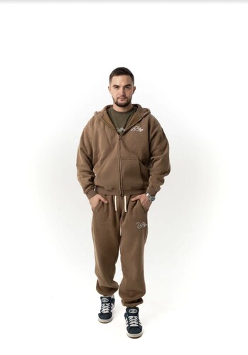 Кофта VoBlago ZIP-BROWN Коричневый фото 8