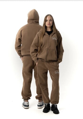 Кофта VoBlago ZIP-BROWN Коричневый фото 9