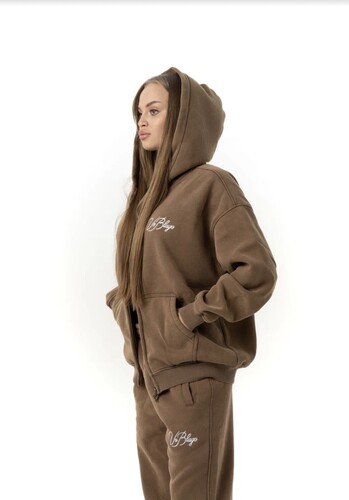 Кофта VoBlago ZIP-BROWN Коричневый фото 10