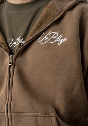 Кофта VoBlago ZIP-BROWN Коричневый фото 10