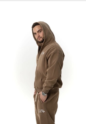 Кофта VoBlago ZIP-BROWN Коричневый фото 11