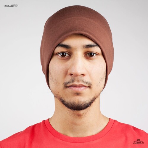 Шапка TRUESPIN Jersey Beanie Brown фото 30