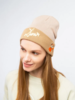 Шапка ЗАПОРОЖЕЦ Ditch Sobaka Light Beige/Beige фото 3