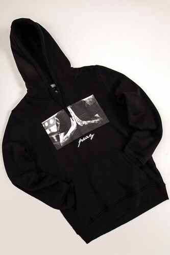 Толстовка MISTER TEE Pray Hoody Black фото 8