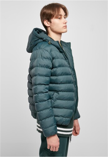 Куртка URBAN CLASSICS Basic Bubble Jacket Bottle Green фото 7