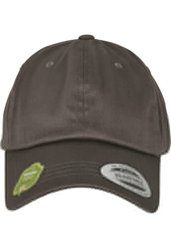 Бейсболка FLEXFIT Low Profile Organic Cotton Cap Darkgrey фото 7