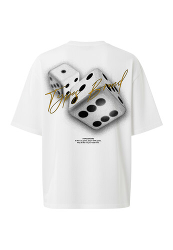 Футболка TYPES Dice Белый фото 10