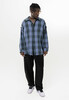 Рубашка TYPES Raw Plaid Синий фото