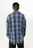 Рубашка TYPES Raw Plaid Синий фото 2