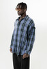 Рубашка TYPES Raw Plaid Синий фото 3