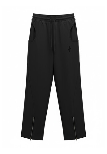 Штаны TYPES Zipper Pants Черный фото 11