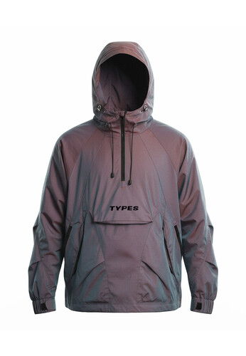 Ветровка TYPES Chameleon Jacket Вишня фото 7