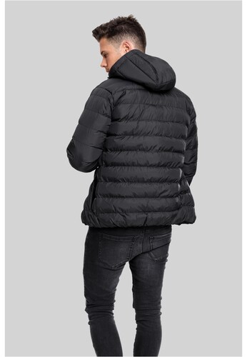 Куртка URBAN CLASSICS Basic Bubble Jacket Black/Black/Black фото 7