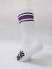 Носки махровые SKILLS Lines White/Purple фото 3