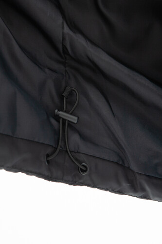 Куртка TRUESPIN Puffy Hooded Jacket Black фото 23
