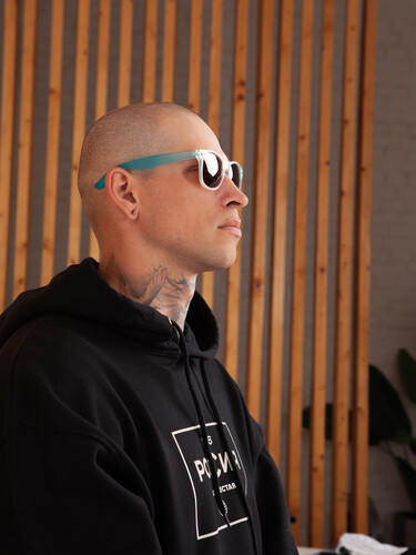 Очки TRUESPIN Petrichor Turquoise Fade фото 12