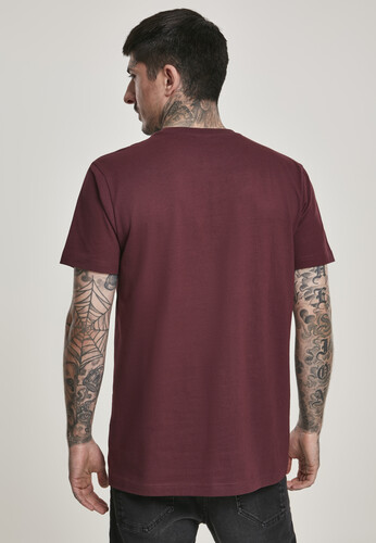 Футболка URBAN CLASSICS Basic Tee TB2684 Redwine фото 6