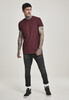 Футболка URBAN CLASSICS Basic Tee TB2684 Redwine фото 4