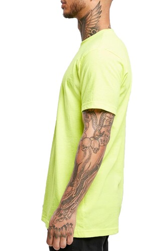 Футболка URBAN CLASSICS Basic Tee TB2684 Neon Yellow фото 5