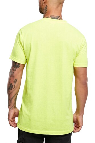Футболка URBAN CLASSICS Basic Tee TB2684 Neon Yellow фото 6