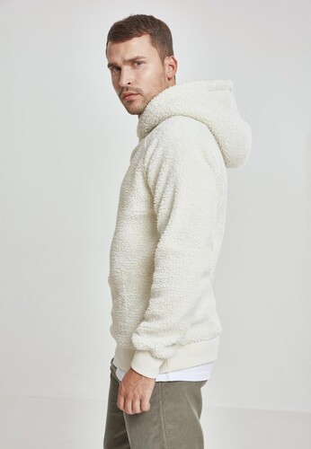 Толстовка URBAN CLASSICS Sherpa Hoody Dark Sand фото 9