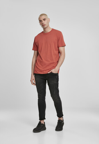 Футболка URBAN CLASSICS Basic Tee TB2684 Burned Red фото 8