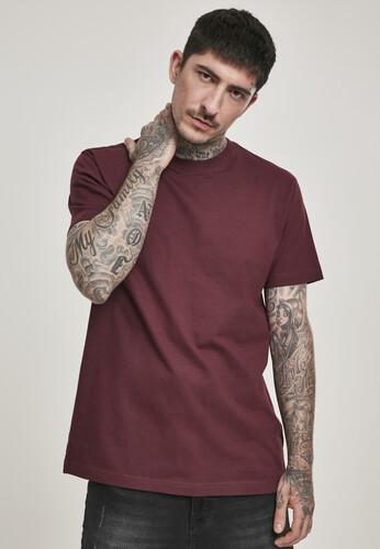 Футболка URBAN CLASSICS Basic Tee TB2684 Redwine фото 5