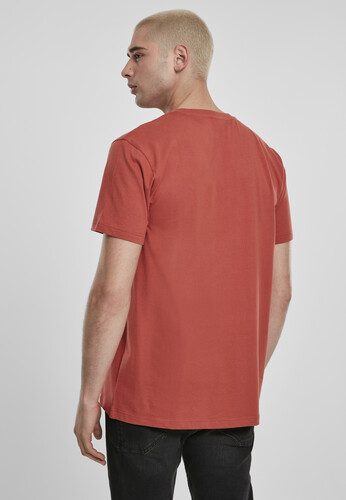 Футболка URBAN CLASSICS Basic Tee TB2684 Burned Red фото 6
