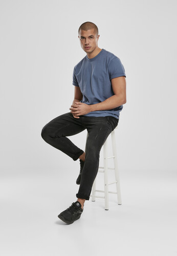 Футболка URBAN CLASSICS Basic Tee TB2684 Vintageblue фото 7