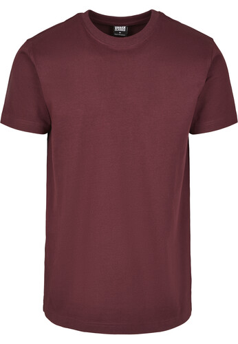 Футболка URBAN CLASSICS Basic Tee TB2684 Redwine фото 7