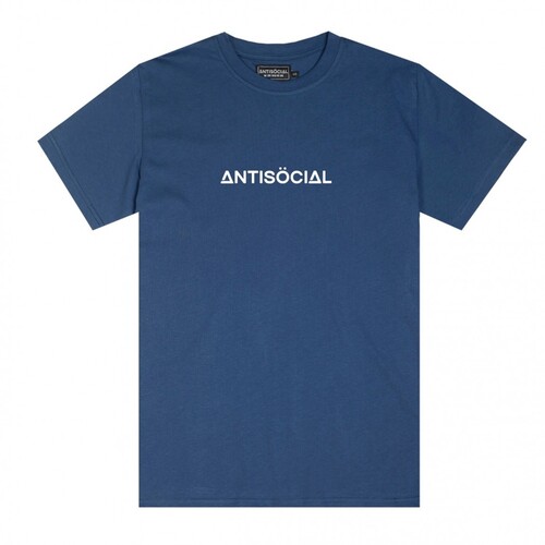 Футболка ANTISOCIAL Basic Нави фото 2