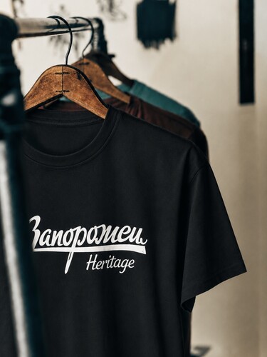 Футболка ЗАПОРОЖЕЦ Лого 5/Zap Logo Black фото 6