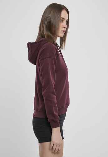 Толстовка URBAN CLASSICS Ladies Hoody Redwine фото 9