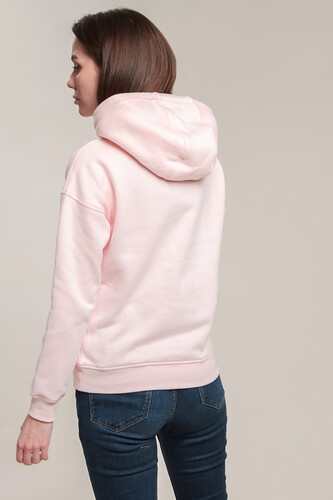 Толстовка URBAN CLASSICS Ladies Hoody Pink фото 8