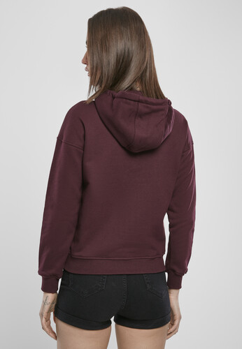 Толстовка URBAN CLASSICS Ladies Hoody Redwine фото 8