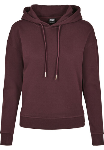 Толстовка URBAN CLASSICS Ladies Hoody Redwine фото 7