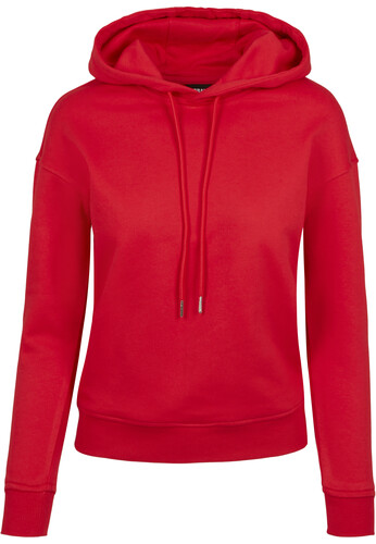 Толстовка URBAN CLASSICS Ladies Hoody Fire Red фото 10