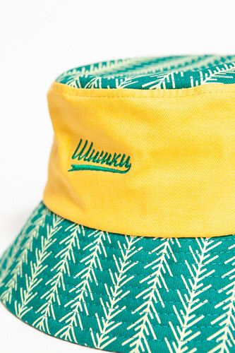 Панама ЗАПОРОЖЕЦ Shishki Green/Yellow фото 17