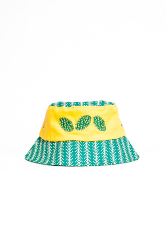 Панама ЗАПОРОЖЕЦ Shishki Green/Yellow фото 14