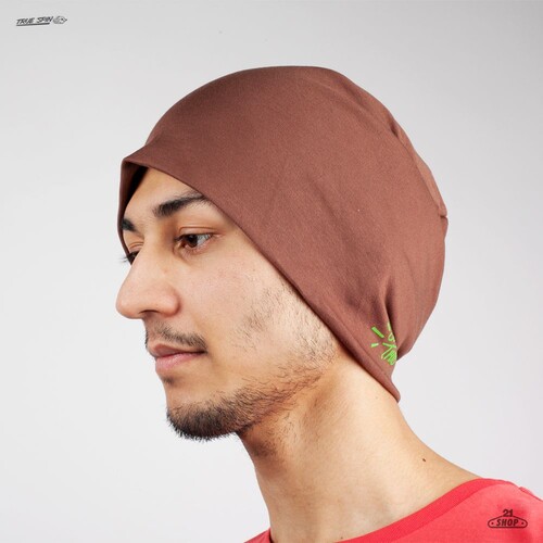 Шапка TRUESPIN Jersey Beanie Brown фото 27