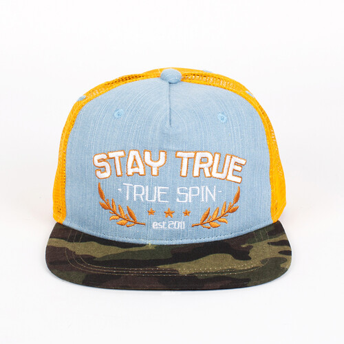 Бейсболка TRUESPIN Air Force Trucker Cap Mustard фото 9