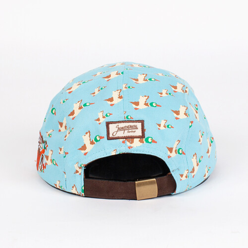 Бейсболка ЗАПОРОЖЕЦ Дичь 86 Бит 5 Panel Blue фото 10