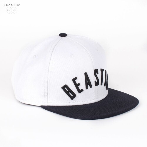 Бейсболка BEASTIN Above All Strapback Cap Off-White-Black-Wool фото 6