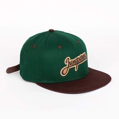 Бейсболка ЗАПОРОЖЕЦ Zap Logo Green/Brown фото 9
