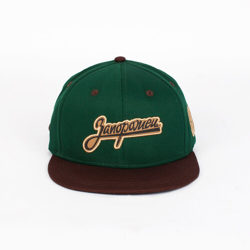 Бейсболка ЗАПОРОЖЕЦ Zap Logo Green/Brown фото 10