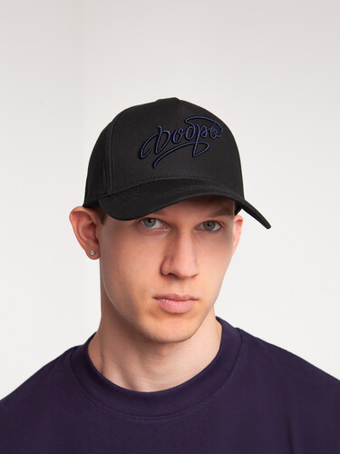 Бейсболка ЗАПОРОЖЕЦ Dobro Classic Black фото 6