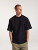 Футболка ЗАПОРОЖЕЦ Blank oversize Deep Black фото 4