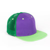 Бейсболка TRUESPIN 3 Tone Blank Trucker Cap Purple-Blue-Green фото 2